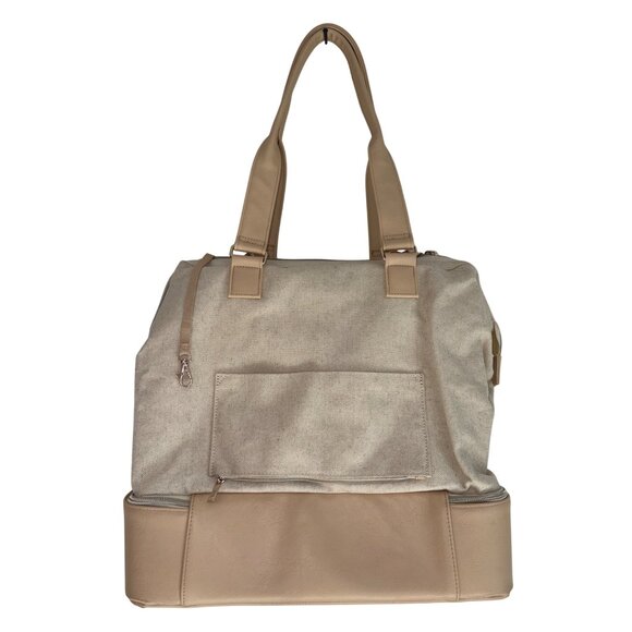 BEIS The Weekend Bag in Beige New Purse Luggage Shoulder Jetset - Picture 4 of 11